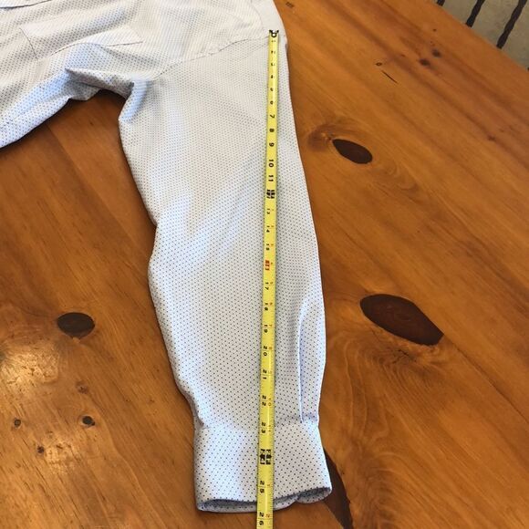 JoS.A.Bank Textured Blue Dot Button Down Dress Shirt - Picture 6 of 12